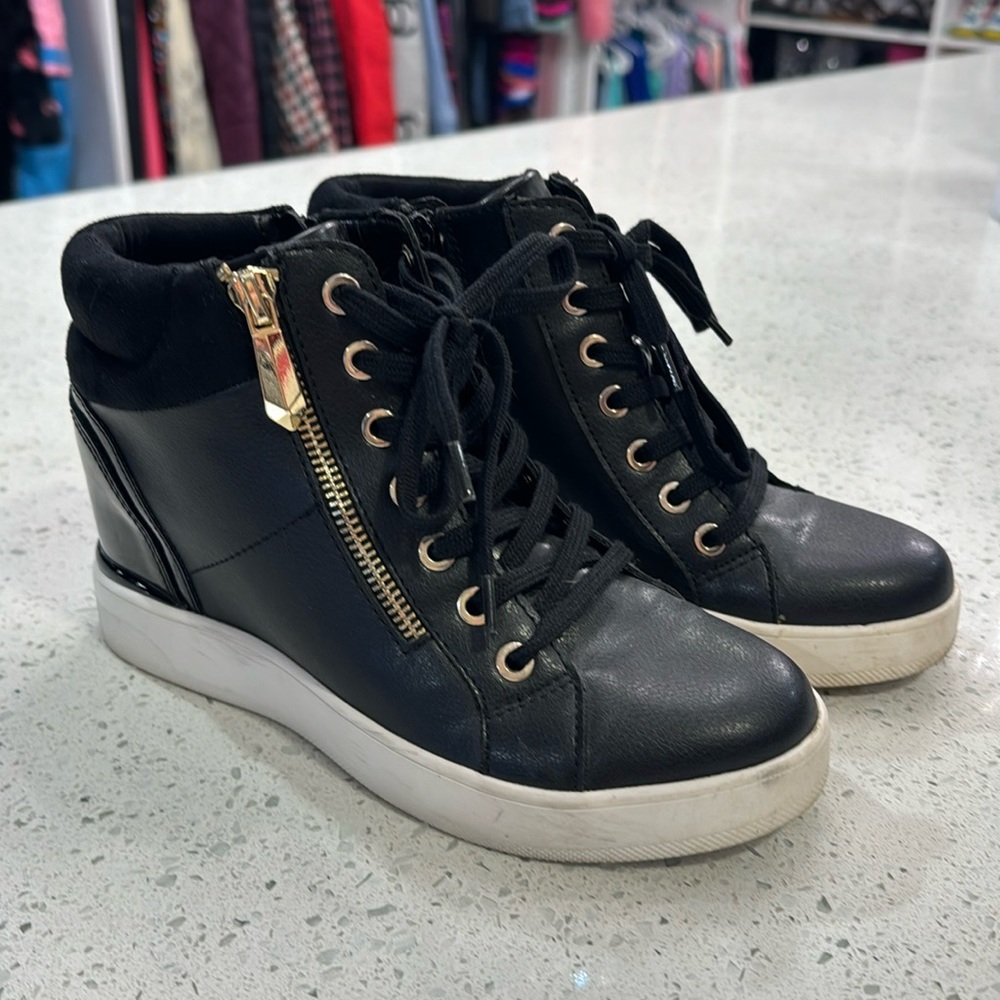 ALDO wedge sneakers size 6.5